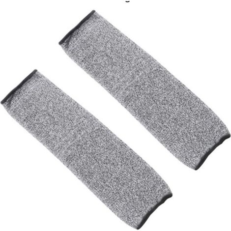Gants résistants aux coupures, 1 paire de manches de sécurité de niveau 5 Gants anti-crevaison de bras anti-coupure Brassards résistants à la coupe Gants de protection respirants for la maison S'appli (1/5)
