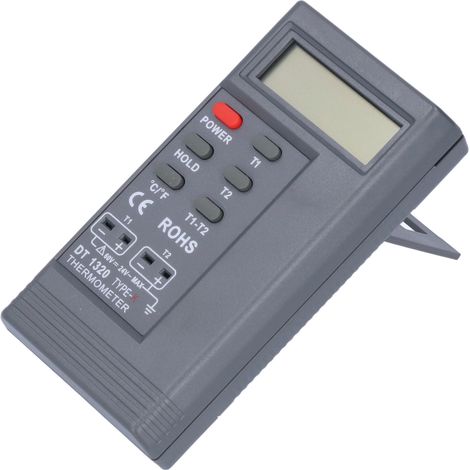 Digitales Thermometer DT1320 mit K-Sonde, Messbereich 200°C bis 1370°C, LCD-Anzeige, präzise Temperaturmessung für den professionellen Einsatz. (1/5)