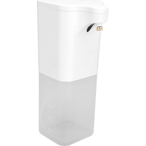 Automatischer, wandmontierter, berührungsloser Seifenspender für Hotelbäder, Ethanol-Schaum, nachfüllbar, berührungsempfindlicher Wasserhahn, 1 Stück (1/5)