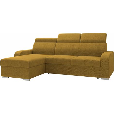 Sofá rinconero Ovos, Crown 10, Función de descanso, Almacenaje, 235x170x85cm, 0 (1/5)