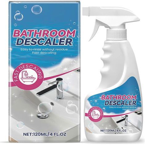 Détartrant de salle de bain de qualité professionnelle : résultats impeccables à domicile pour des joints de carrelage brillants. (1/5)
