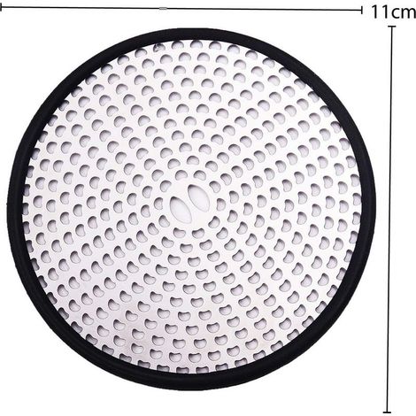 Sink Strainer - Shower Filter - Drain Cover - Shower Hair Catcher - Shower Hair Trap - Drain Unblocker - Round Metal - Shower Accessory Sink Drainer (11cm) (1/5)