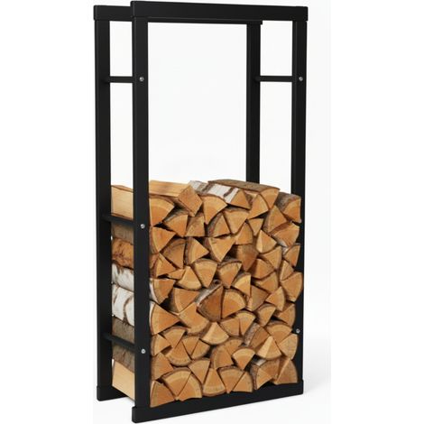 Zelsius Kaminholzregal  40 x 25 x 150 cm  Brennholzregal für Innen und Außen