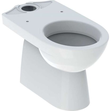 Geberit Selnova - Stand WC-Kombination, Abgang senkrecht, 67x36 cm , Spülrandlos, Weiß 500.151.01.7 (1/2)