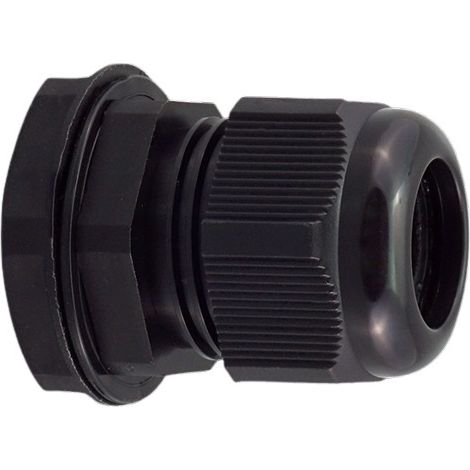 Presse-étoupe RS PRO, PG7 en Nylon 66 Ø 3mm à Ø 6.5mm, avec contre-écrous, IP68 ( Prix pour Sachet de 25 )