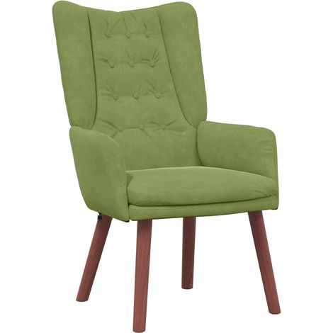Maison Exclusive - Sessel Hellgrün 63 x 67 x 94 cm Samt (1/5)