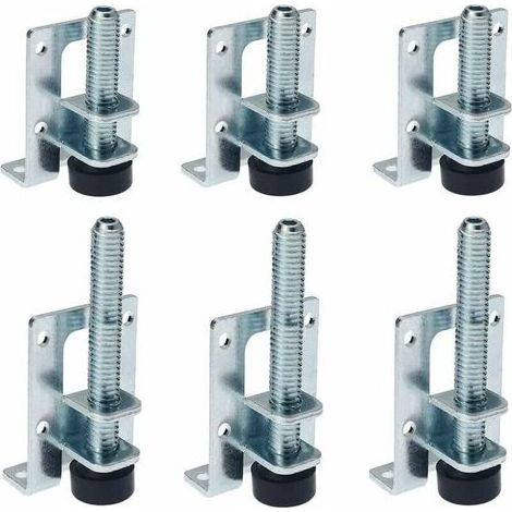 12 Pieds de nivellement rglables,Pieds de Meuble rglables,Niveleur de Levage Toute preuve pour Meubles,Tables,armoires,tablis (1/4)