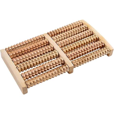 Rouleau de massage double pour les pieds - Massage Shiatsu pour les pieds, les jambes et le dos. Soulage la douleur, la fasciite plantaire et le stress. Compatible avec le rouleau d'origine. (1/5)