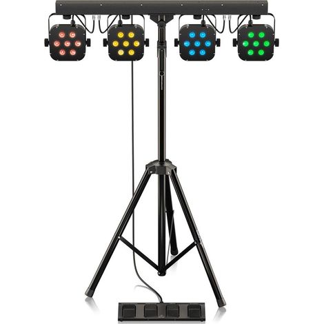 Sistema de iluminación LED PAR Behringer - Paquete de escenario ST1 Tri-LED (1/5)
