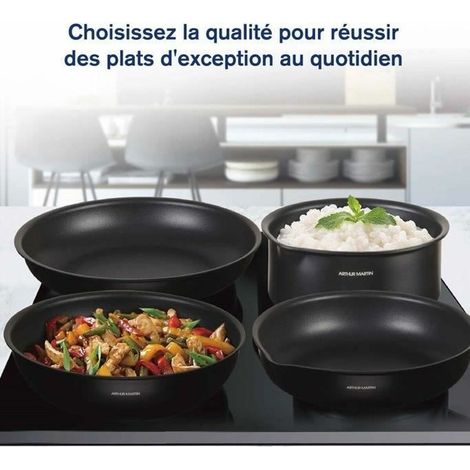 Arthur Martin AM0530 Kochtopfset Aluminium 20 Teile