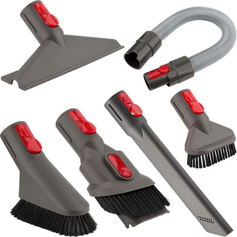 Compatible avec les accessoires, têtes, embouts plats souples longs, tubes d'extension et brosses des aspirateurs Dyson. (1/5)