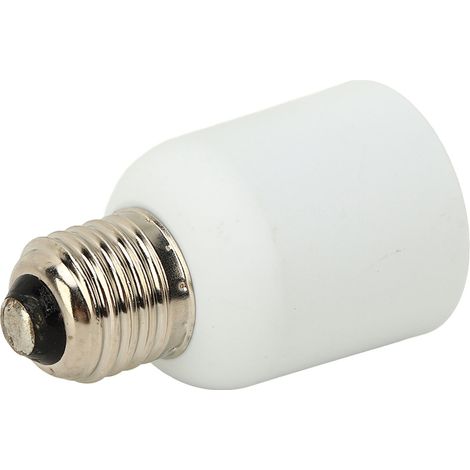 Adaptateur de douille E27 vers E40 (lot de 2) : résistant à la chaleur, empêche la surchauffe des ampoules LED, compatible 110-240 V. (1/5)