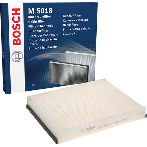 Bosch M5018 - Filtre d'habitacle standard - filtre à poussière et à pollen (1/5)