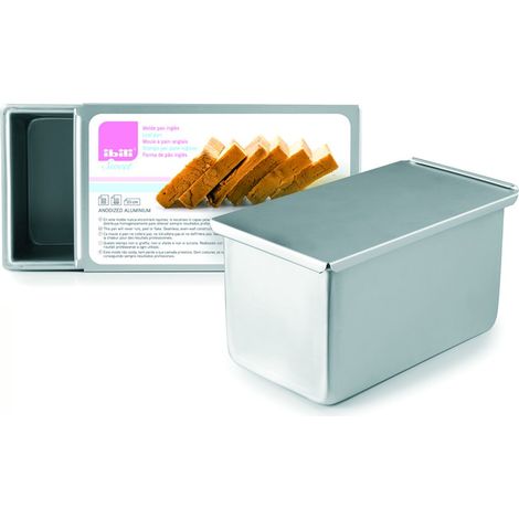 Ibili 815520 Mould Pane Inglese, Alluminio, Argento, 19 x 11 x 11 cm (1/5)