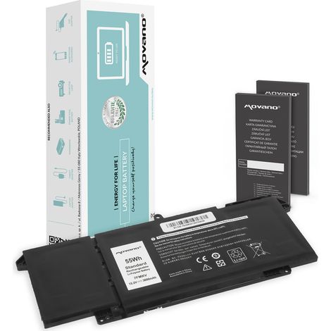 Batterie 7FMXV für Dell Latitude 5320 7320 7420 7520 (1/5)