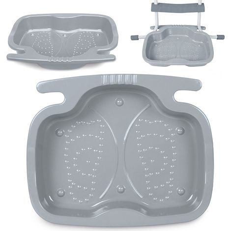Limpiapies de escalera de piscina, gris Intex 29080