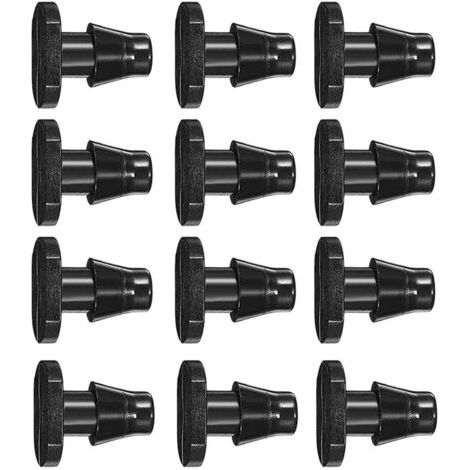 Lot de 200 bouchon tuyau d'arrosage 4/7mm - Bouchon Fin de Ligne pour système d'irrigation Goutte à Goutte (1/5)