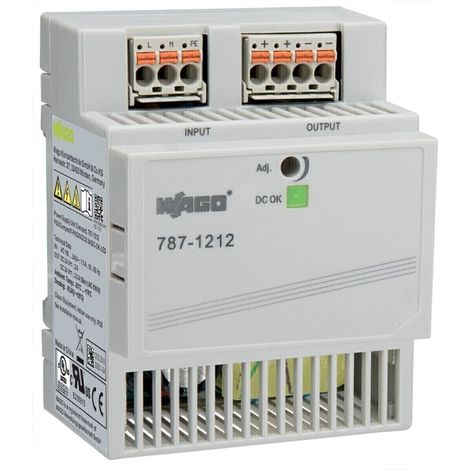 WAGO 787-1212 Hutschienen-Netzteil (DIN-Rail) 24 V 2.5 A 60 W Anzahl Ausgänge:1 x Inhalt 1 St. (1/4)