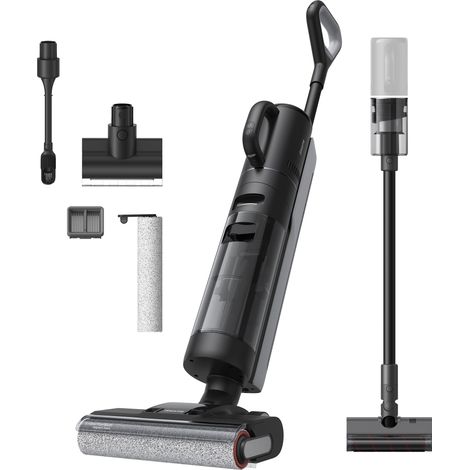 [PRODUIT RECONDITIONNÉ] Dreame - H12 Dual - Aspirateur laveur sans fil 300W – Puissance d'aspiration 16 000 Pa – Autonomie 35 min – Réservoir 900 ml – Écran LED intégré, 70%-79% Neuf, B3 (1/5)