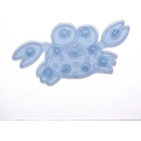 Bunter Rutschfester Krabbe In Blau Für Die Dusche