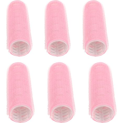 Lot de 6 bigoudis en aluminium thermiques pour allonger les cheveux et coiffer les mèches mi-longues et courtes. (1/5)