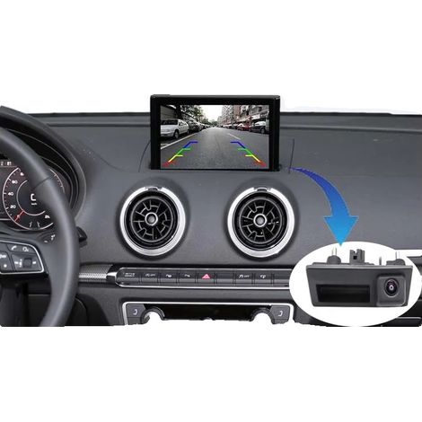 Módulo CarPlay, conectividad inalámbrica, compatibilidad con navegación, para Audi A3 Q2 con cámara trasera (1/2)