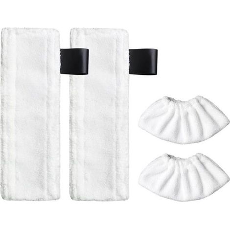 2 PCS Chiffon de Nettoyage 2 PCS Housse En Tissu Pour Karcher EasyFix SC2 SC3 SC4 SC5 Nettoyeur Vapeur Vapeur Pièces Détachées-Ywey (1/4)
