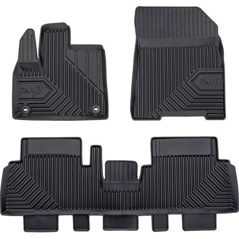 Tapis de Sol de Voiture pour Peugeot e-Rifter 2021-2025 TPE Imperméable 3Pcs (1/5)