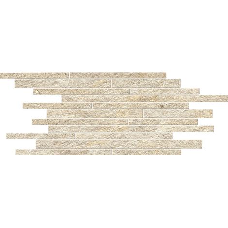 Parement carrelage effet Pierre Quartzite Gris Beige 60x30x0,9 cm Salvero (vendu par carton de 0,72 m²) - RO'MA CARRELAGE
