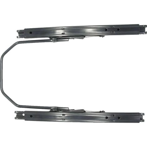Autositzgleitschiene, innere Länge 505 mm, äußere Länge 450 mm, Vorwärtsbewegung 180 mm, Rückwärtsbewegung 110 mm, Artikelgewicht 3 kg (1/5)