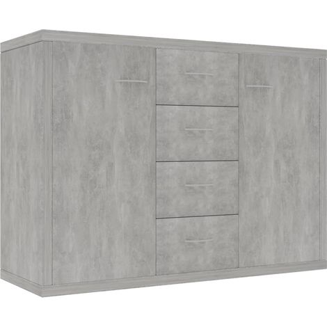 Buffet Gris béton 88x30x65 (1/5)