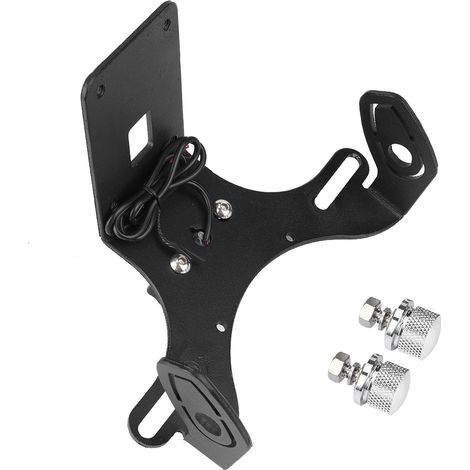 Support de plaque d'immatriculation moto en alliage d'aluminium, kit suppression d'aileron pour Kawasaki Z800 2013-2016 (1/5)