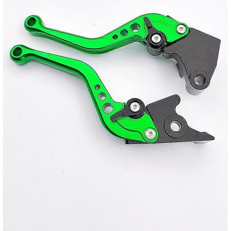 Poignée de frein, d'embrayage et de klaxon (tige courte, verte) pour moto Kawasaki ZX-25R (1/5)