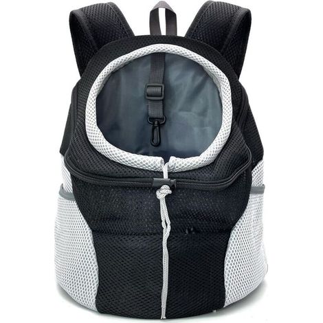 Sac à dos de transport pour chien – Maille respirante – Épaule rembourrée – Sécurité intégrée – Confort pour animaux jusqu'à 7,7 kg (1/5)