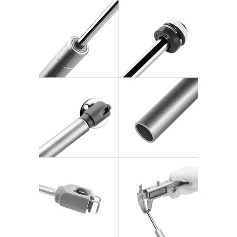 Hydraulique Ressort Piston Vérin à Gaz Amortisseurs pour Porte Armoire Meuble de Cuisine Abattant Pneumatique Soutien Charnière Ouverture Douce (1/2)