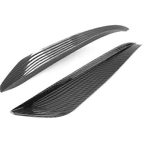 Auto Carbon Fiber Abs Hinten Nebel Licht Augenbraue Wind Abdeckung Aufkleber Trim Auto Styling Fit Für Bz4x P (1/5)