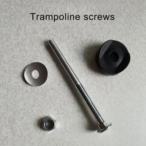 Entretoises trampoline - 12 pièces avec vis, accessoires rechange - entretoises Étiquette (1/5)