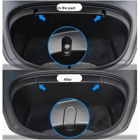 Crochets de rangement pour coffre avant pour Tesla Model 3, 1116002-00-C et 1116003-00-C, crochets pour objets. (1/5)