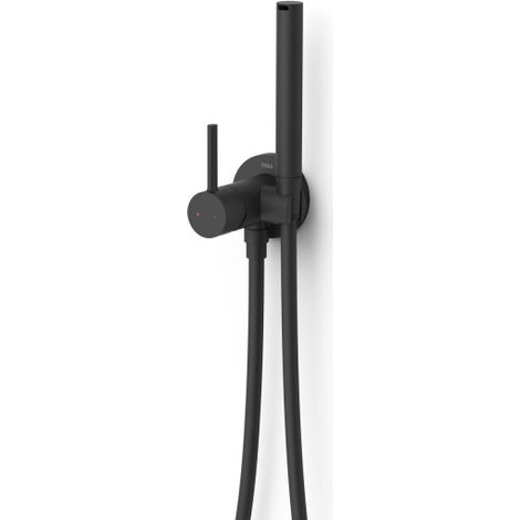 Mitigeur encastré avec douchette pour WC et bidet Noir Mat - TRES 134123NM (1/2)
