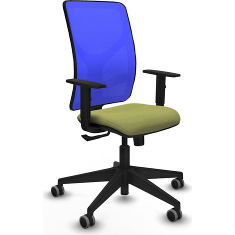Silla ergonómica piqueras y crespo Motilla negro espuma alta densidad (1/2)