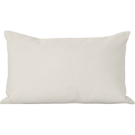 Rechteckiges Kissen 30x50cm Samt beige Dune