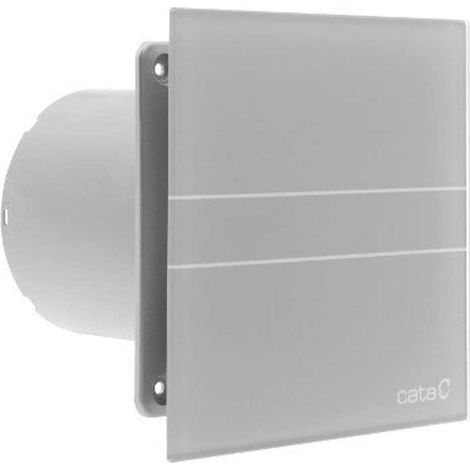 Sapho Cata E - Axial-Badlüfter mit Zeitschaltuhr E-100 GST, 8 W, Rohrleitung 100 mm, Silber 00900500 (1/5)