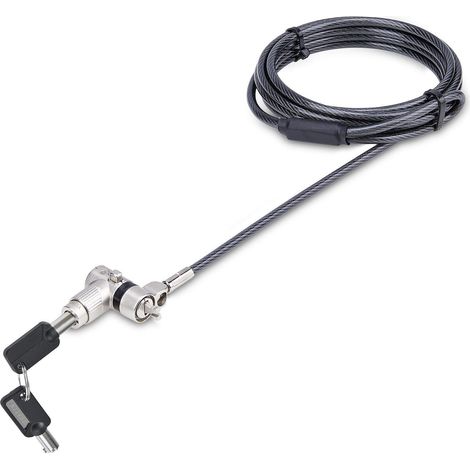 Cable de seguridad startech acero robusto 2 metros (1/3)