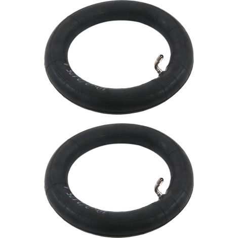 Paire de chambres à air 10x2 pouces pour roues de mini-vélos, compatibles avec les pneus 10x1.90/1.95/2/2.12/2.25 pour vélos, poussettes et scooters. (1/5)