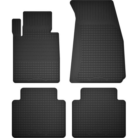 Tapis de sol en caoutchouc, lot de 4, universels pour : Jeep Wrangler JL 4 portes (2017-) (1/5)