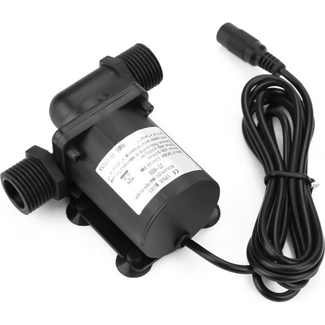 Mini pompe à eau CC sans balais pour petit bassin à poissons 12V -40℃ 100℃ (1/5)