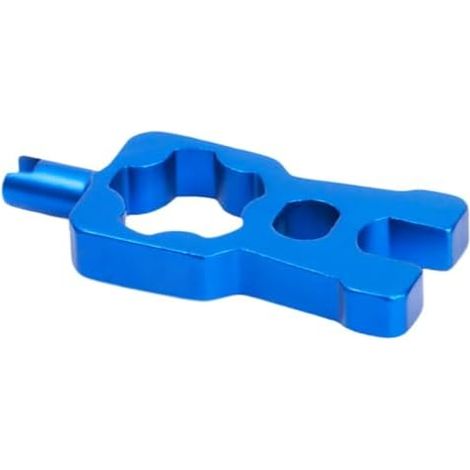 Outil de remplacement valve pneu, clé à noyau vélo, outil réparation multifonctionnel retrait outils vélos compacts pour pneus -