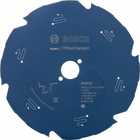 Bosch Kreissägeblatt Expert for Fibre Cement, 230 x 30 x 2,2 mm, 6 Zähne (1/5)