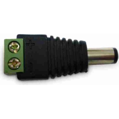 Bornier vers connecteur jack pour alimentation caméra 12Vdc