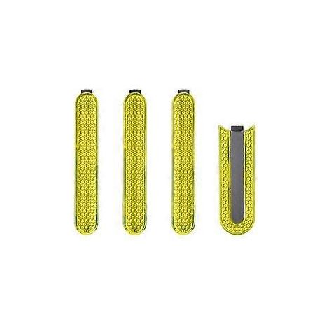 Reflektierende Radkappen-Schutzhülle für Mi3 M365 Pro 2 1S Pro Elektroroller – Sicherheitsreflektor für Nachtfahrten